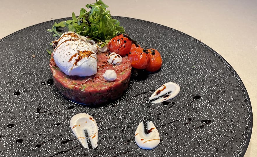 Steak tartaas van bavette, kogelbiefstuk of diamanthaas recept pasen