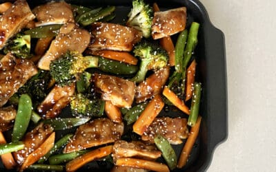 Recept | Kip Teriyaki met geroosterde groenten