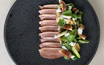 Recept | Salade gerookte eend met vijgen